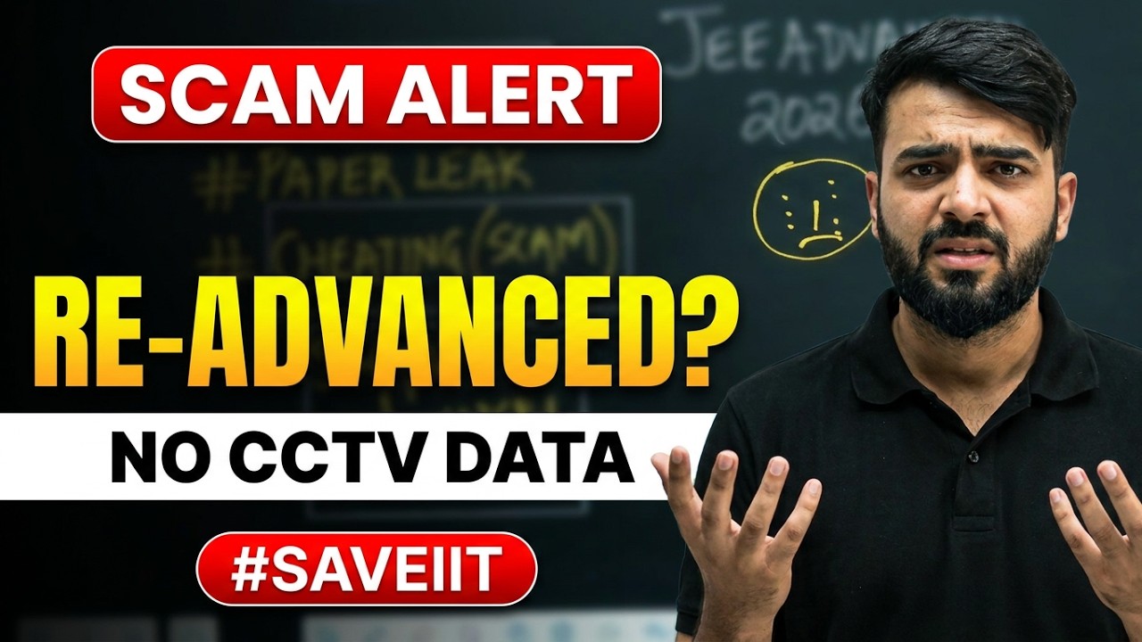 JEE ADVANCED 2026 CHEATING | SCAM | DATA LEAK | IIT ROORKEE | FRAUD AGAINST STUDENTS | HIGH CUT-OFF