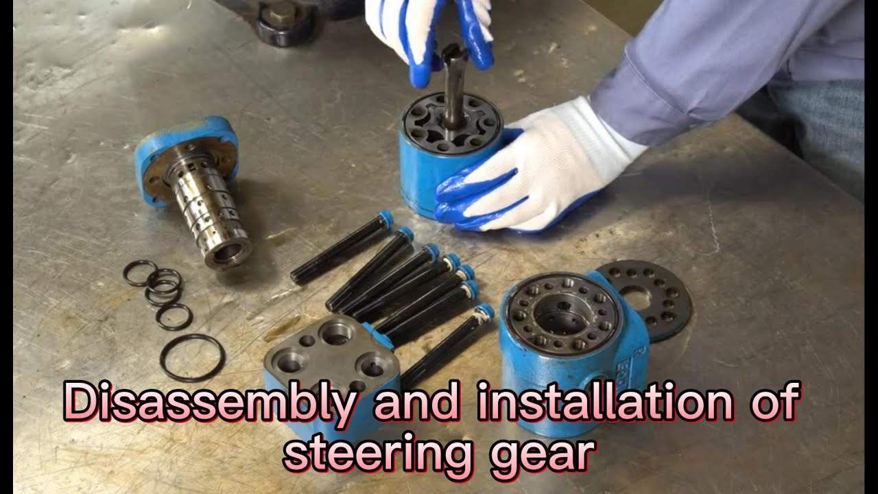 Hydraulic Steering Unit | Disassembly And Installation Of Loader Steering Gear