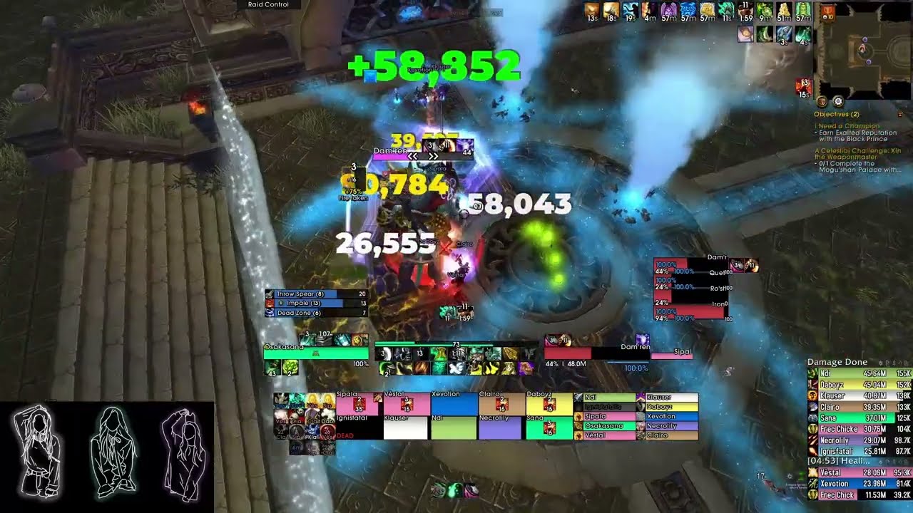 MoP Classic | Iron Qon 10 Man Heroic | POV Windwalker Monk! Garis Keras Guild