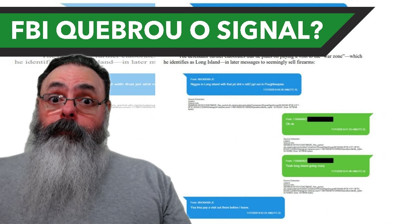 FBI consegue acessar mensagens do signal em um iPhone