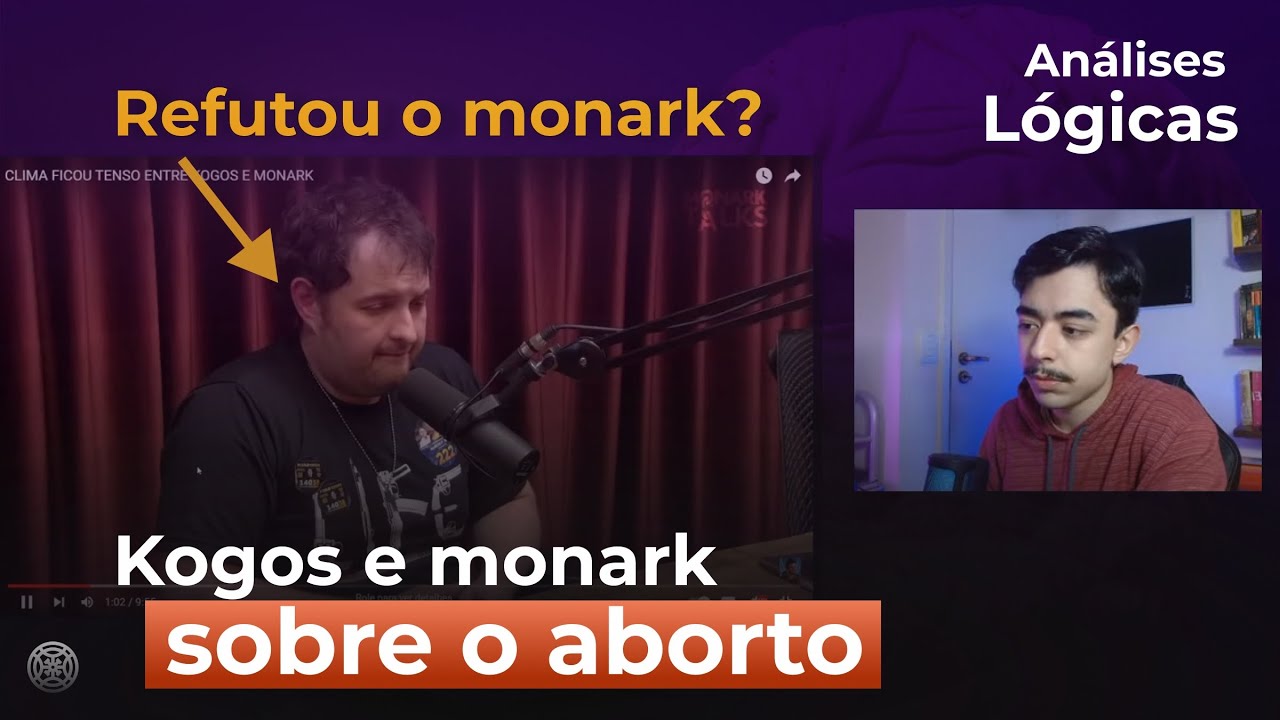 Paulo Kogos ARGUMENTA que o ABORTO é IMORAL [e monark se perde]
