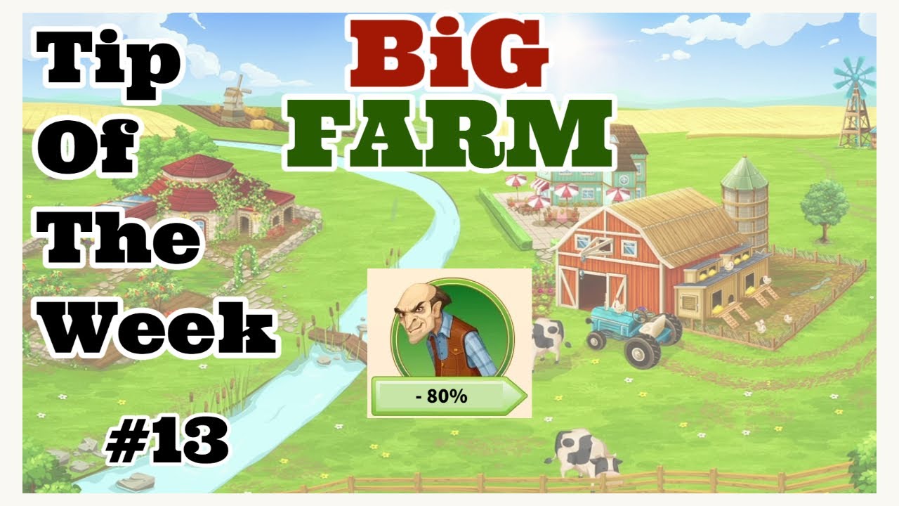 Shhh, it's his secret stash... Use it! Tip of the Week #13   Big Farm Classic (browser version)