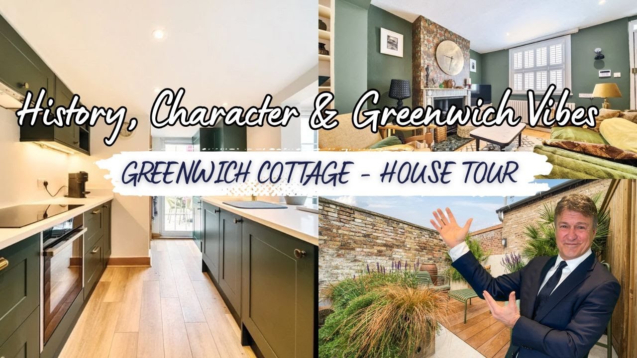 £980K Greenwich Cottage Next to The Park — INSANE Location
