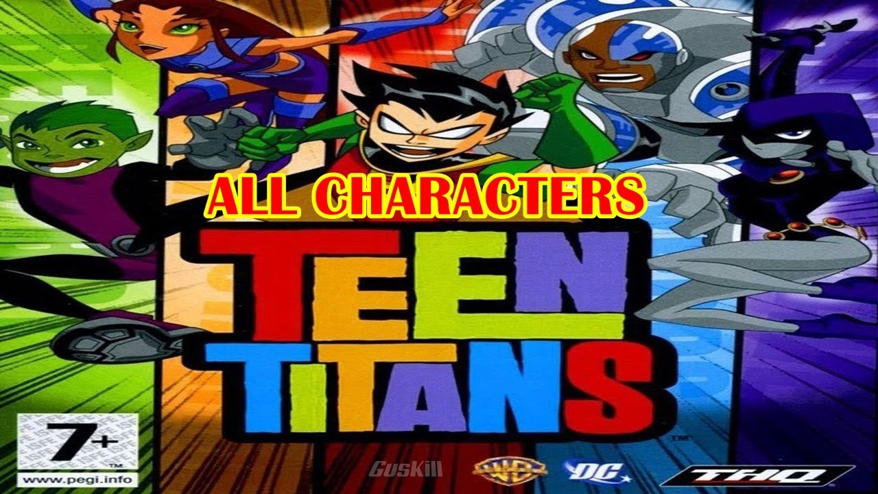 Teen Titans All Characters (PS2/XBOX/GAMECUBE)