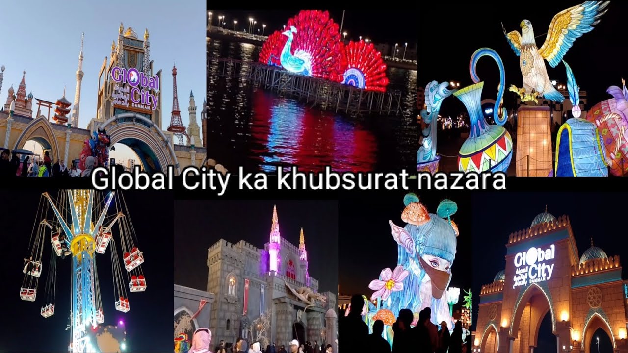 Global City ka khubsurat nazara jabardast view 💞