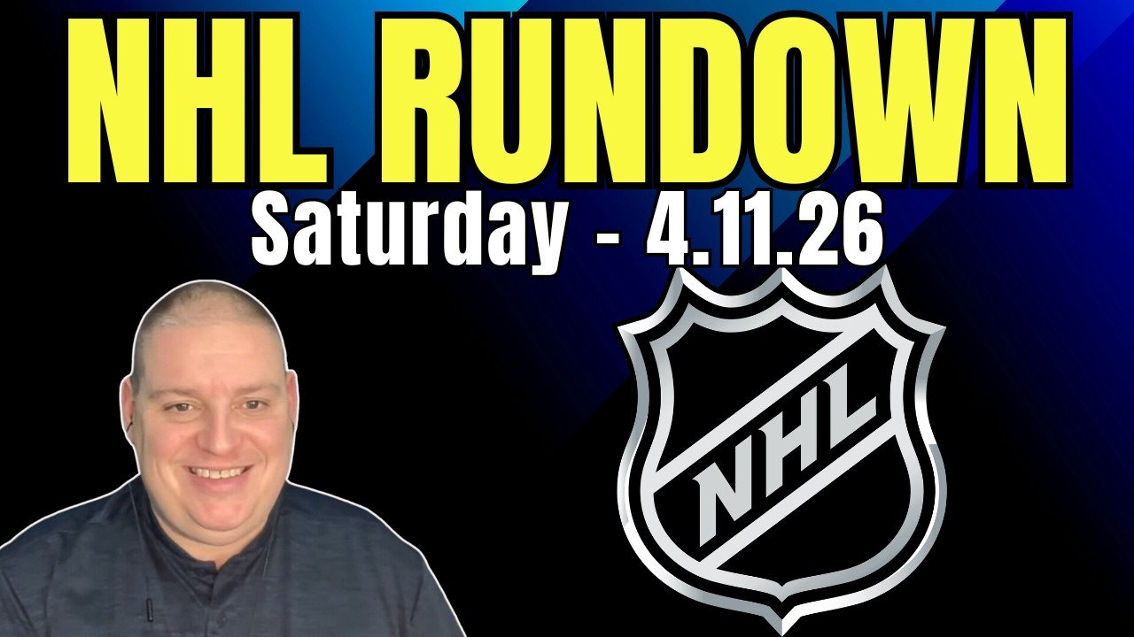 Saturday NHL Rundown - 4/11/26 l Craig Trapp NHL Bets & NHL Picks Today