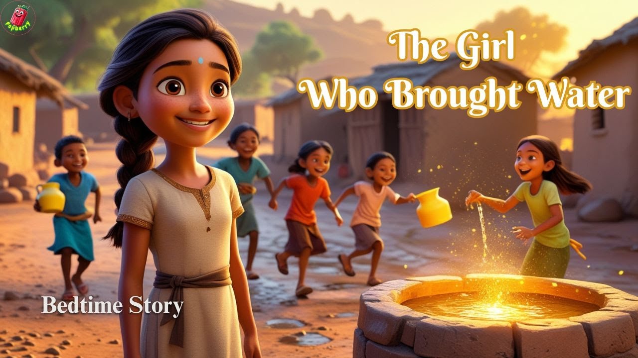 A Girl Who Brought Water | Bedtime story for kids in English | Easy English Story for Kids