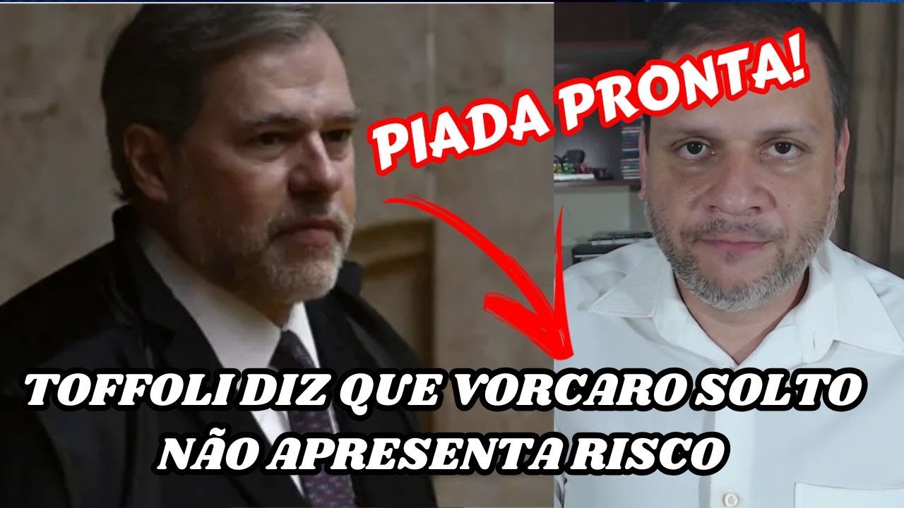 PIADA PRONTA! Toffoli diz que Vorcaro solto não apresenta rico às investigações do Master