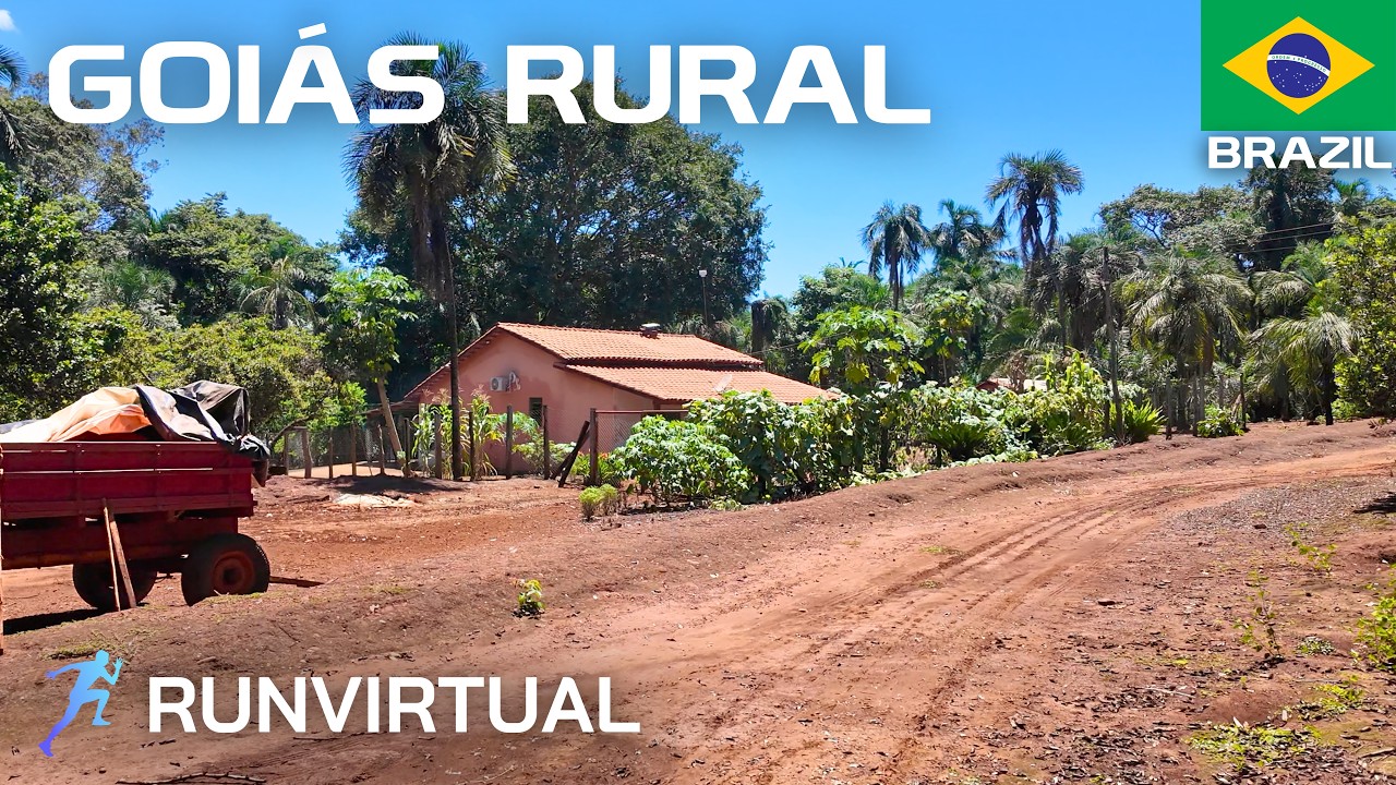 Trail Running in Brazil: Rural Scenery in Goiás