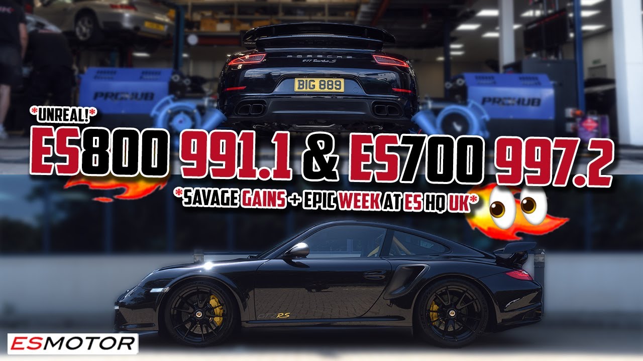 EPIC WEEK AT ES MOTOR UK! ES800 991.1, ES700 997.2 + MORE! #porsche