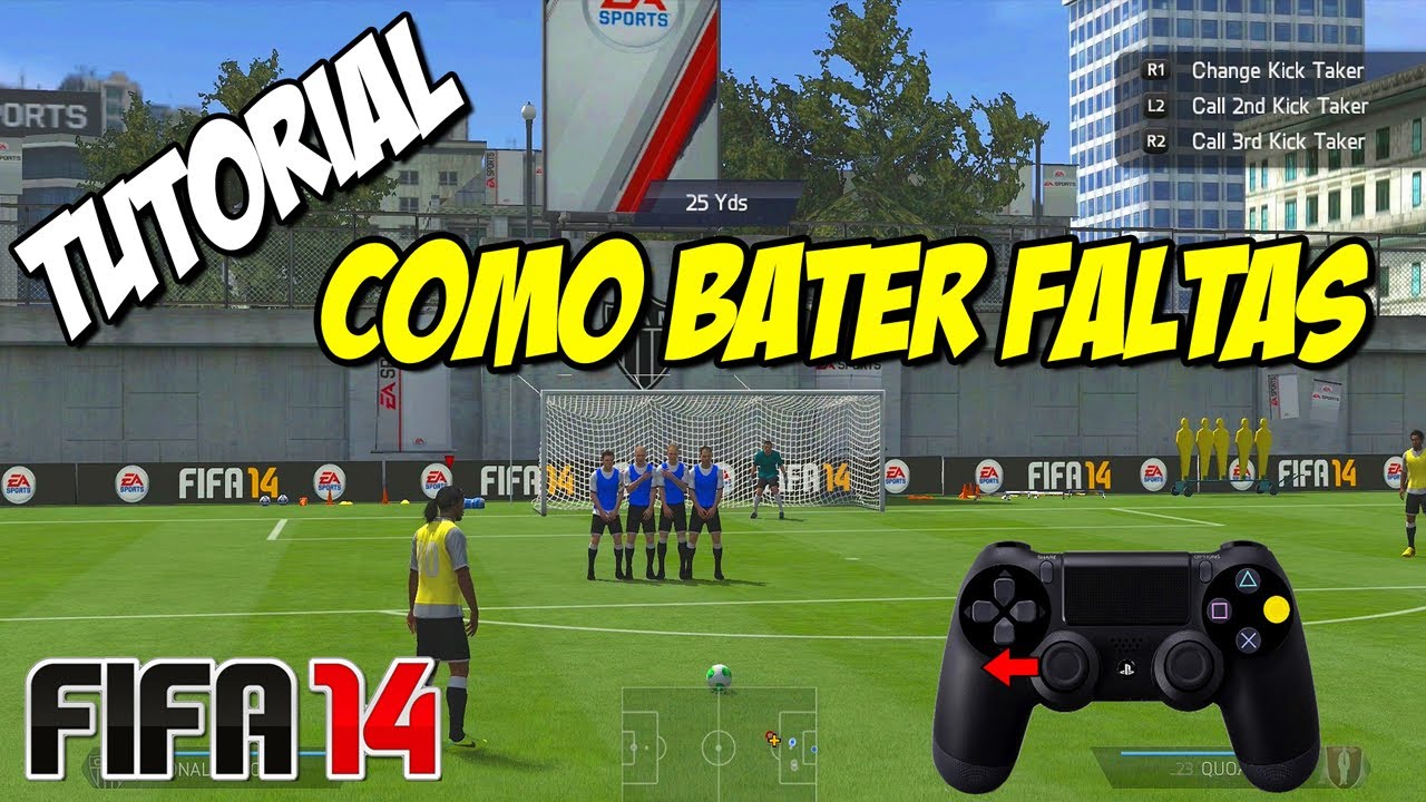 FIFA 15/FIFA 14 - TUTORIAL: DICAS DE COMO BATER FALTAS