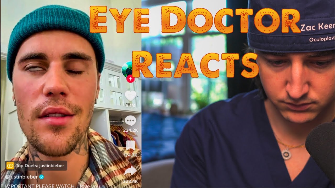 Justin Bieber Face Paralyzed | Ramsay Hunt Syndrome | Eye Side Effects Discussed