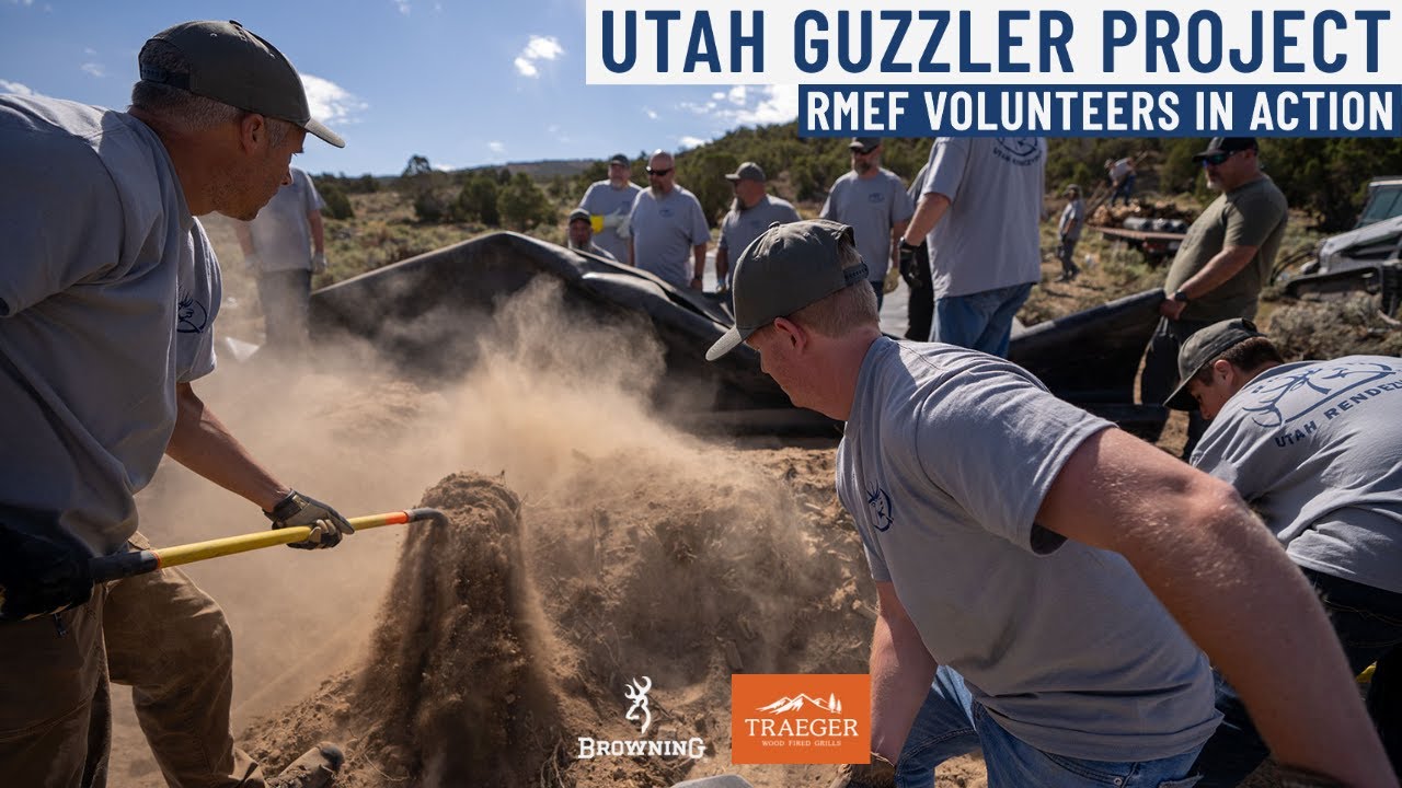 Utah Guzzler Project - RMEF Volunteers in Action