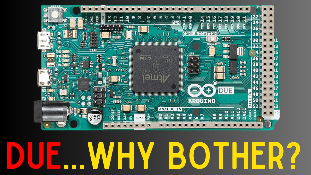 Собираетесь купить Arduino Due? Посмотрите это видео в первую очередь!