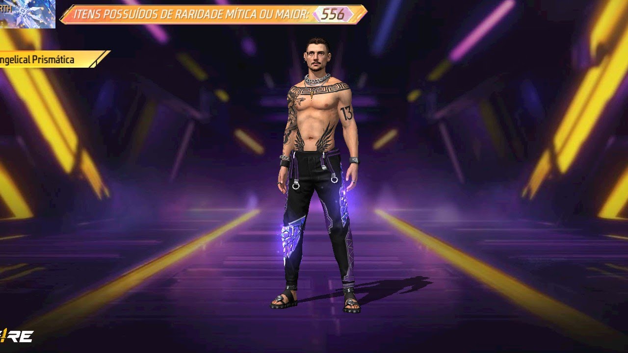 PEGUEI! CALÇA ANGELICAL ROXA COM 429 DIMAS 💜😳😱 #freefire #garenafreefire #angelical 