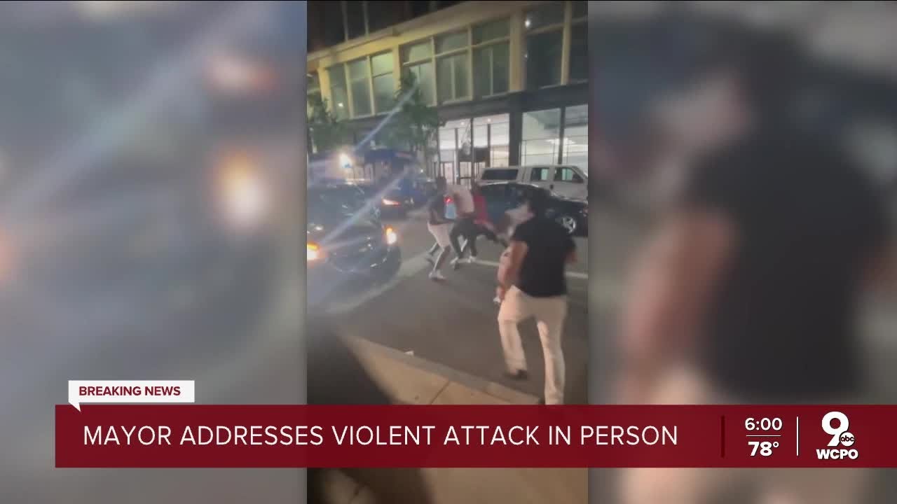 Cincinnati leaders give update on violent fight investigation, plan of action