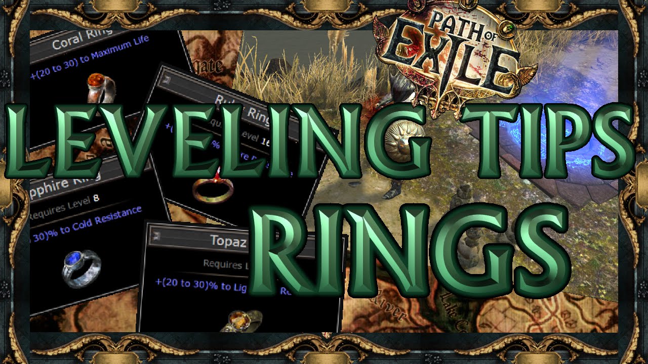 Path of Exile: Leveling Tips - Rings