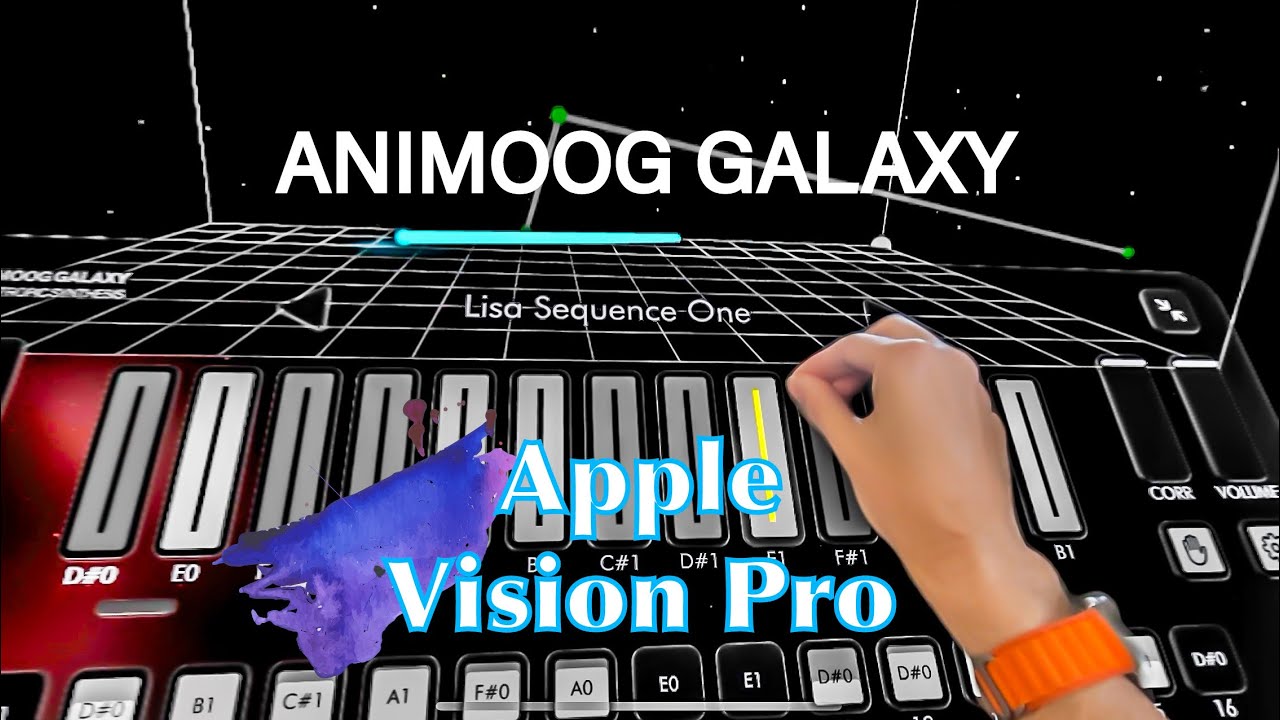 From a Composer’s Perspective: Animoog Galaxy Apple Vision Pto