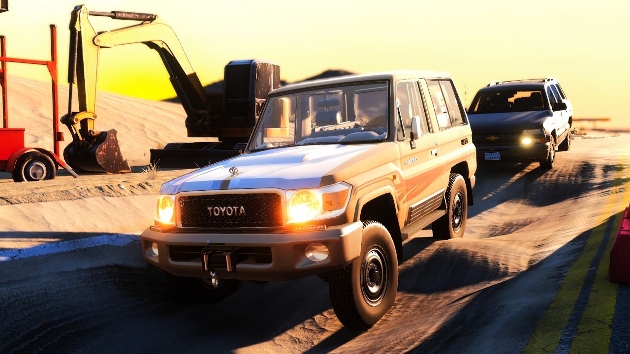 اختبار تحمل السيارات الشعبية بالحفر المفاجئة والعميقة 💥| BeamNG Drive