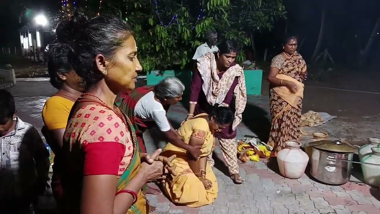 மெய்சிலிர்க்க வைக்கும் சாமி ஆட்டம்# இரவு முழுவதும் சிவன் ராத்திரி கொண்டாட்டம்#sami attam