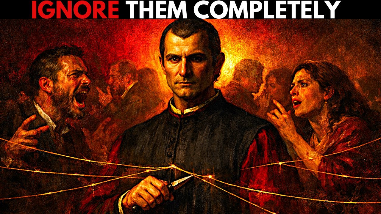 Never React, Never Explain, Just Ignore - Machiavelli’s 7 Dark Psychology Tricks