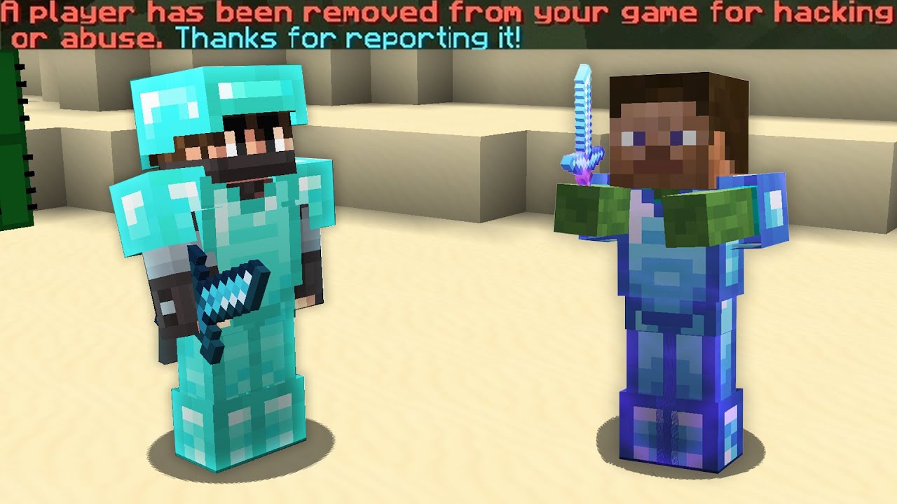 This hacker changed my hypixel uhc...