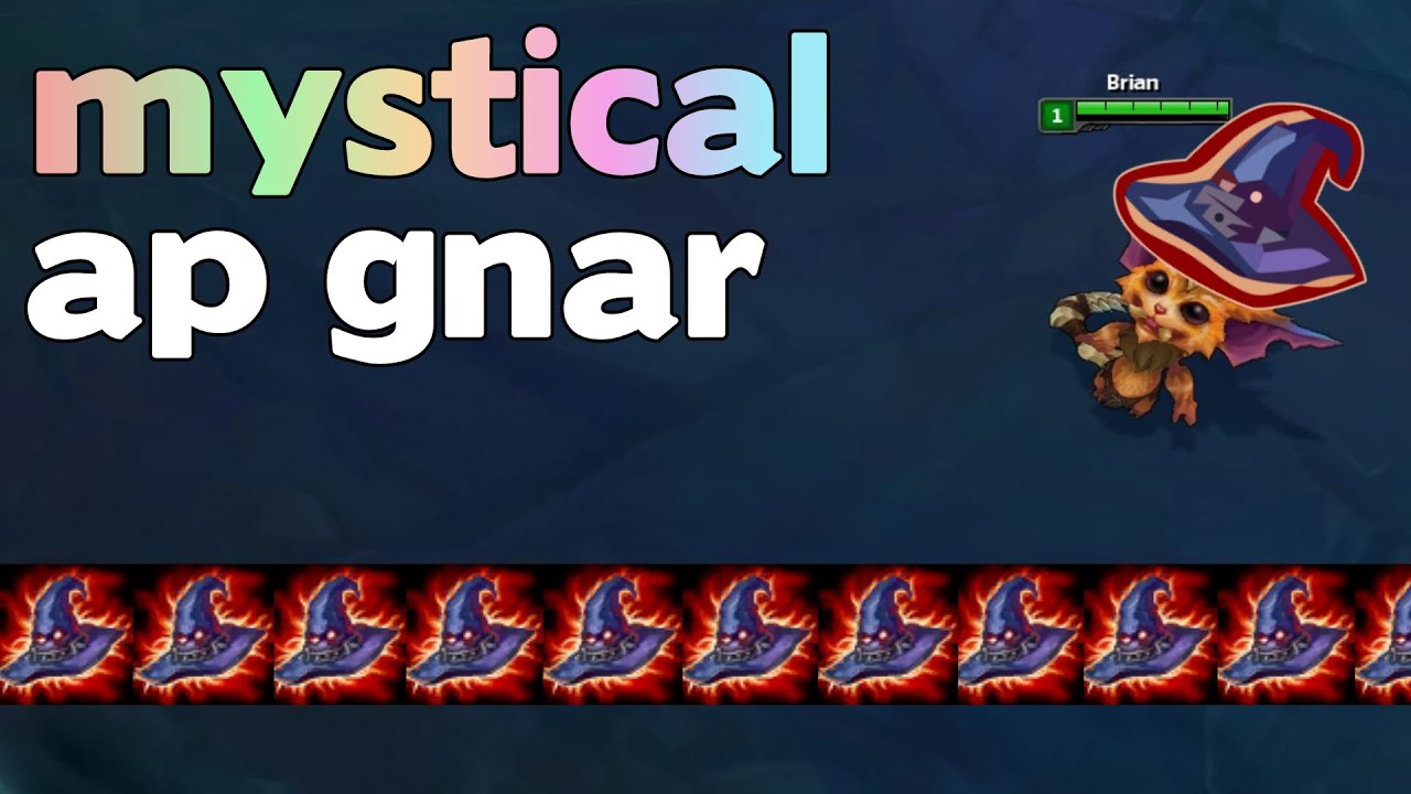 mystical ap gnar - league of legends
