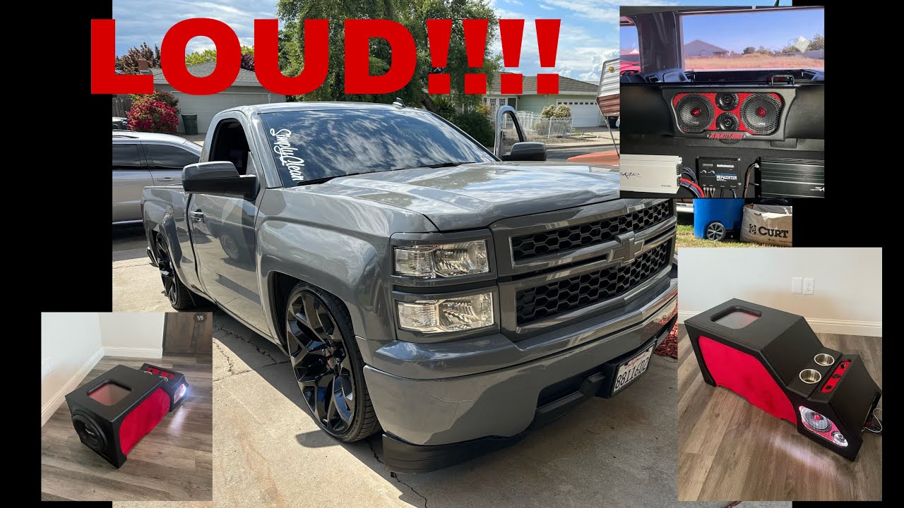 SINGLE CAB SILVERADO SOUND SYSTEM!!!