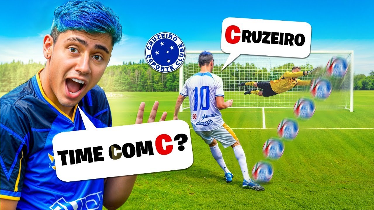 ACERTE O TIME DE FUTEBOL PELA LETRA!