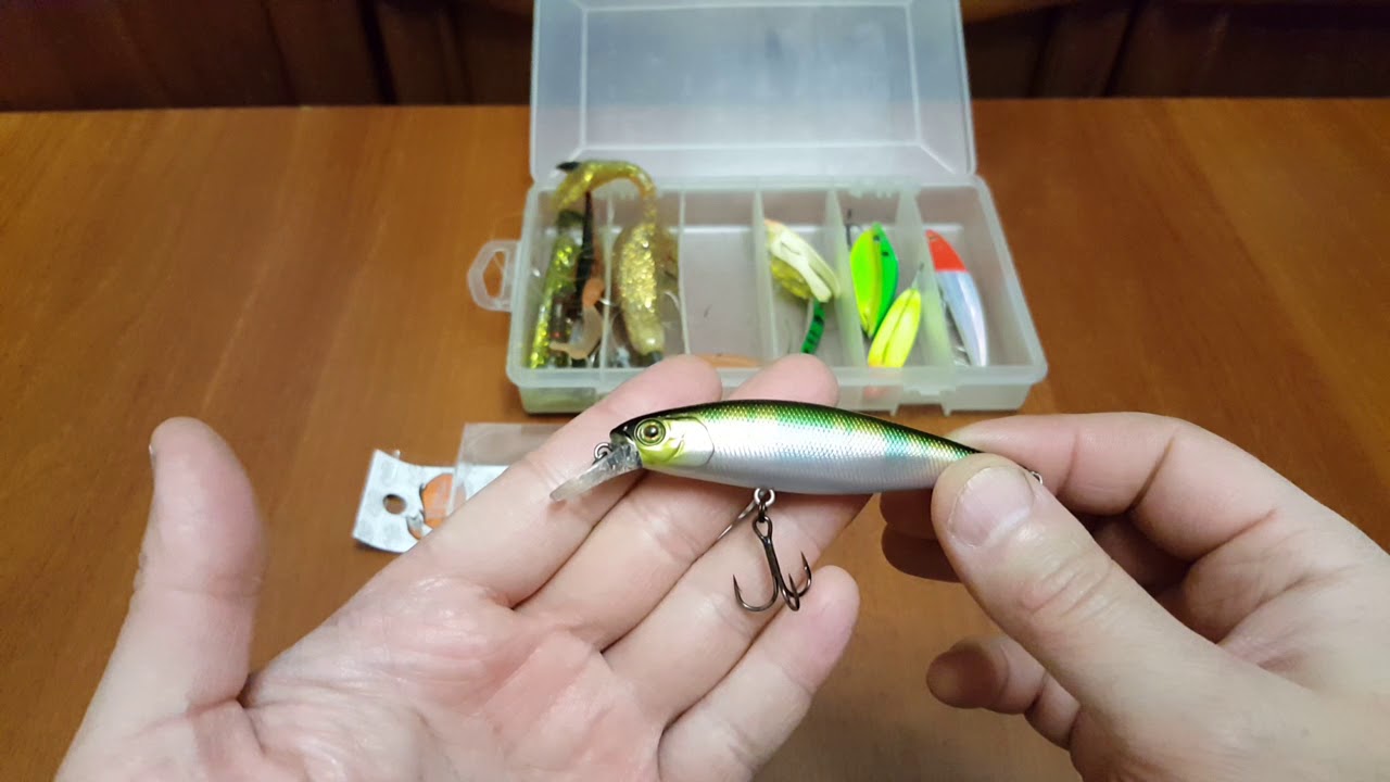 Unboxing с воблерами Jackall Squad Minnow и Trout Pro Original Minnow 100 F  по заказу Fmagazin.ru