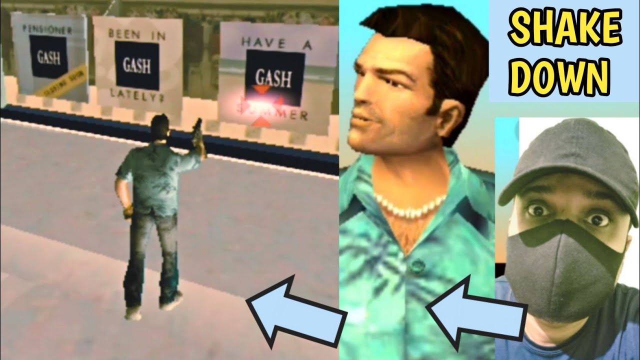 How to complete shakedown mission in gta vice city android  #gtaviral #gtahindi  #gtavicecity