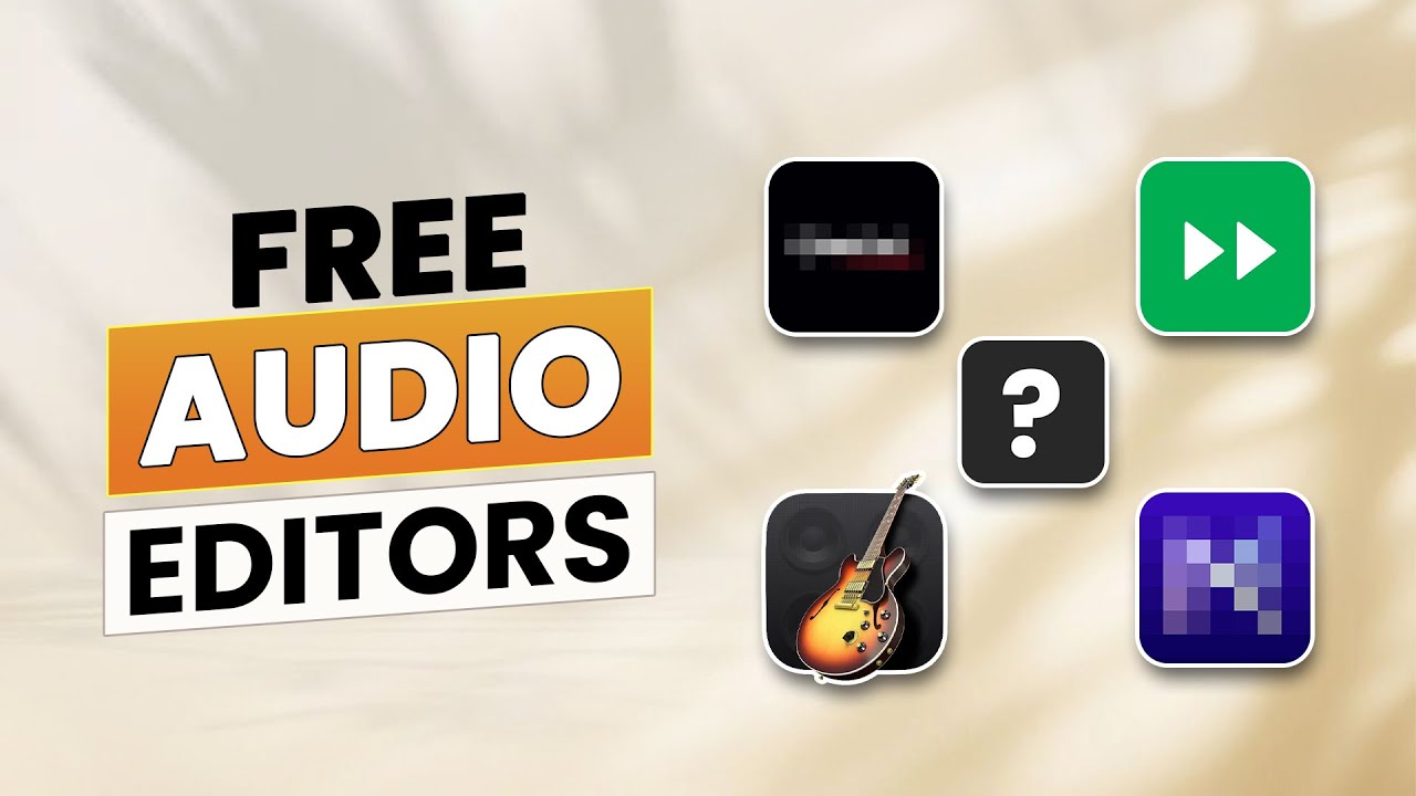 These Free Audio Editing Software Are Impressive!