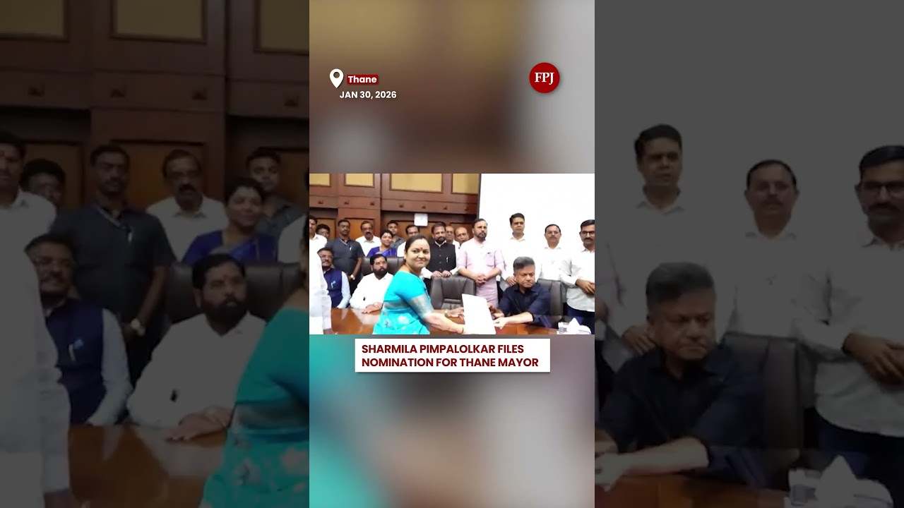 Thane Mayor Race: Sharmila Pimpalolkar Files Nomination For Mayor; Krishna Patil for Deputy Mayor
