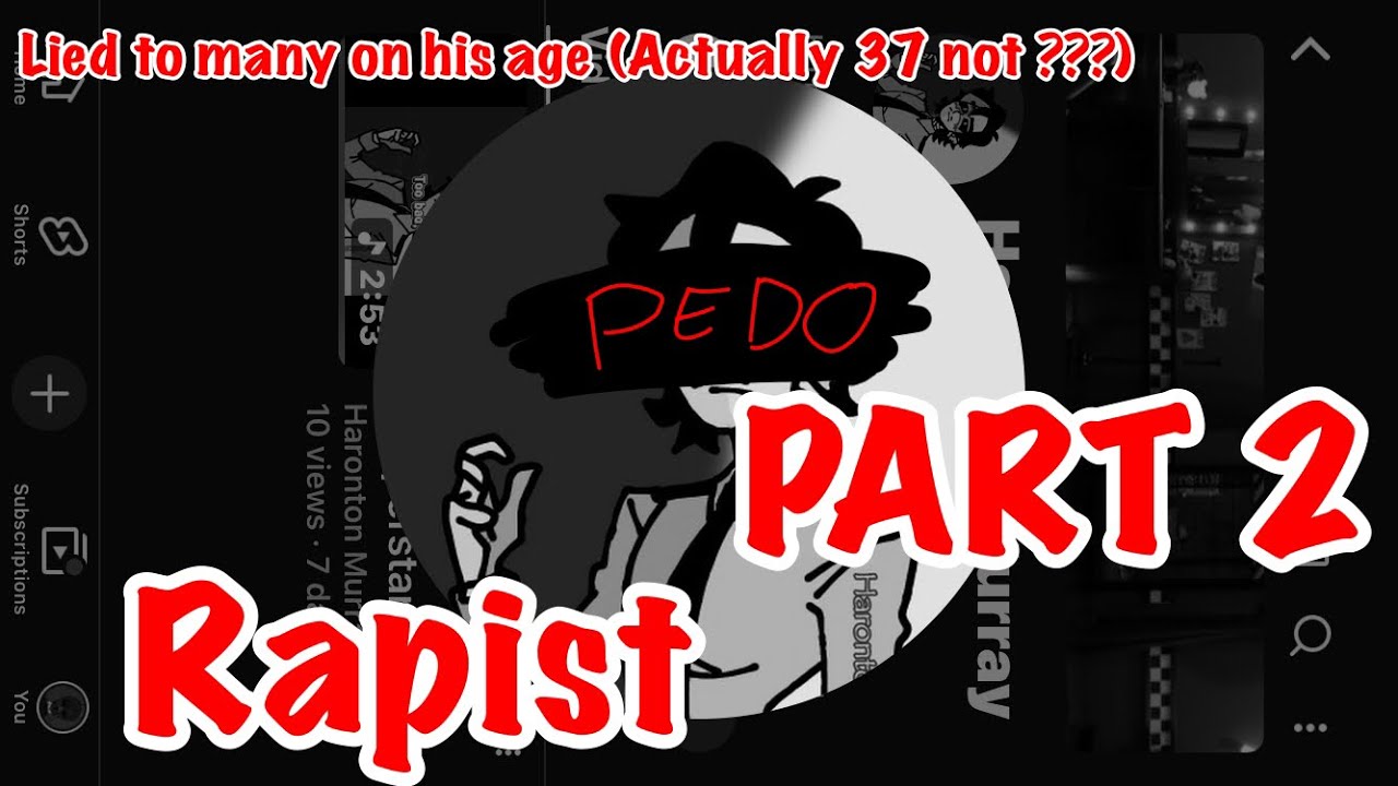 Call out on Haronton Murray PART 2 (TRIGGER WARNING: MENTIONS OF PXD, RXPE AND MORE)