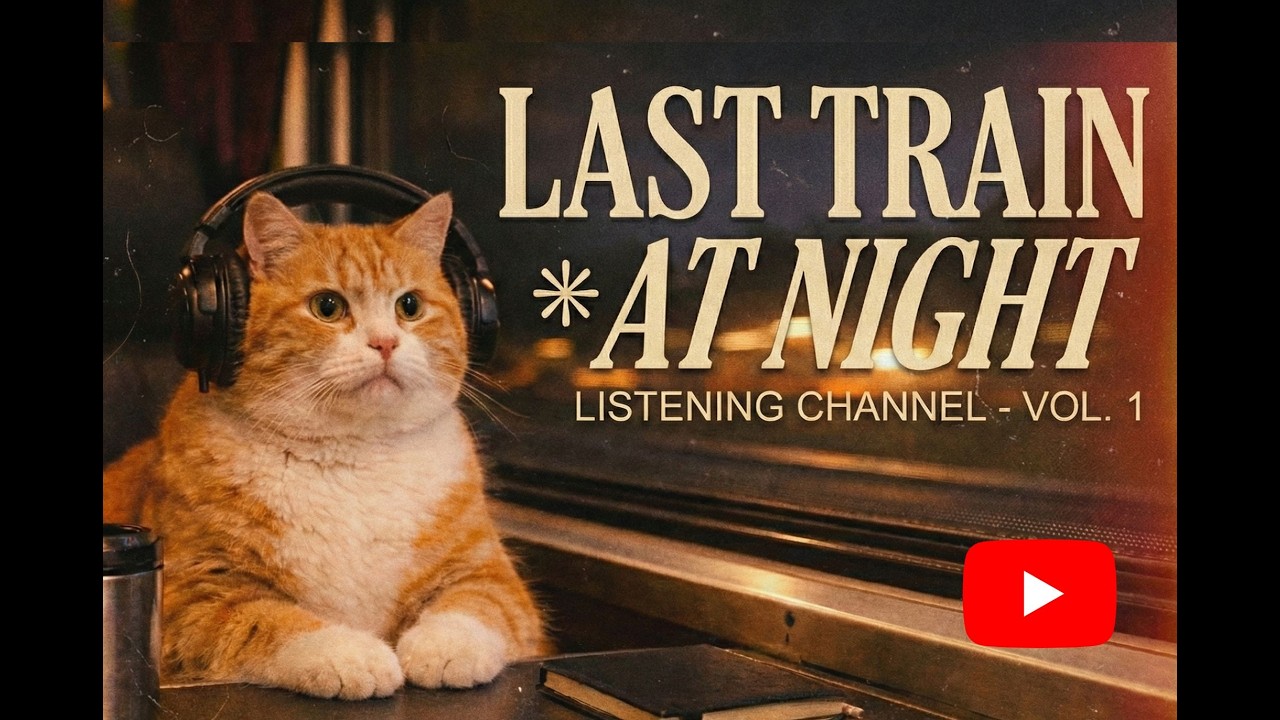 Late Night Study Session 🚂 90 Min Deep Focus Lo-Fi Music - Cozy Cats Radio
