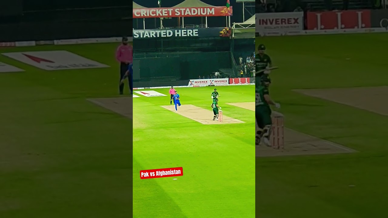 Pakistan vs Afghanistan #uae #pakvsafg #sharjah #cricket
