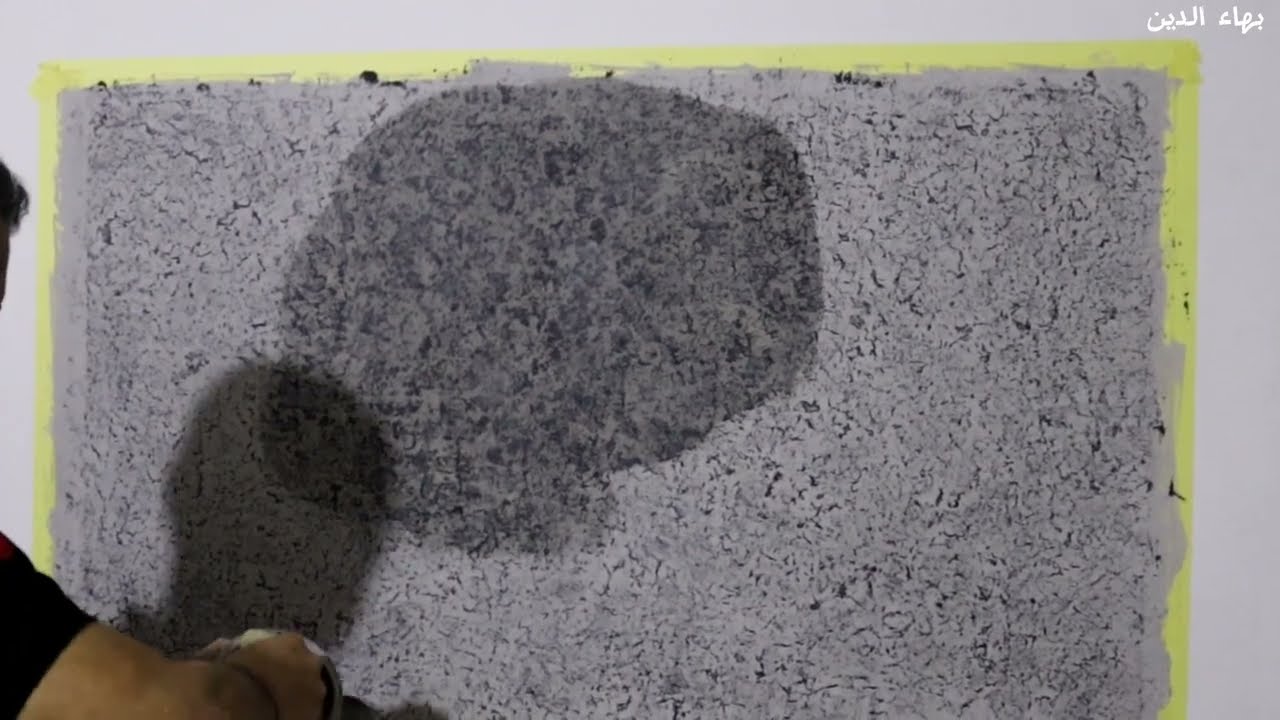 ترخيم جرانيت رصاصي كأنه حقيقي فكره مدهشه من ستيكو رخامي . 😍👍