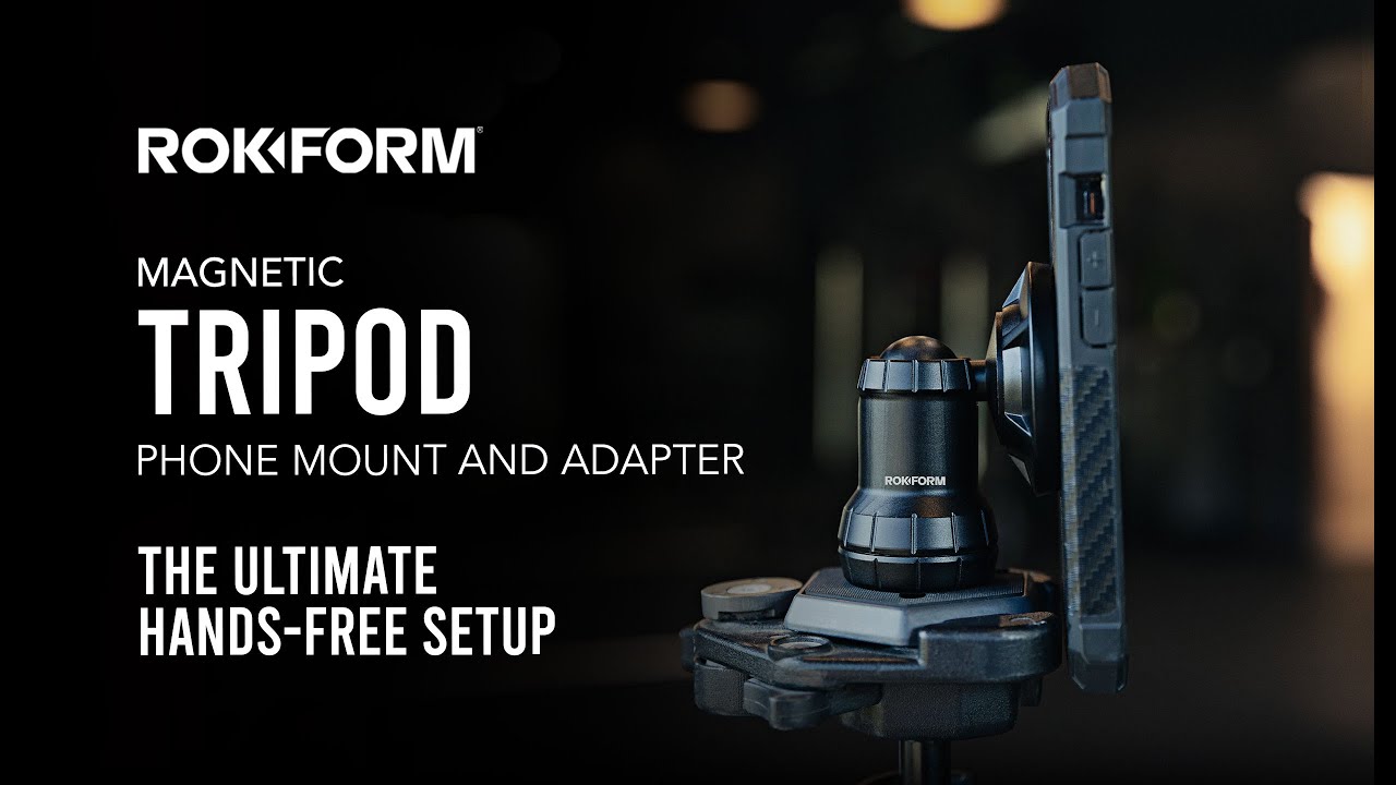 Magnetic Tripod Phone Mount and Adapter: The Dream Accessory for Every Creator!
