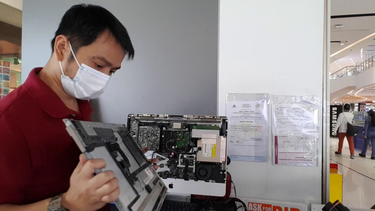 imac dust cleaning