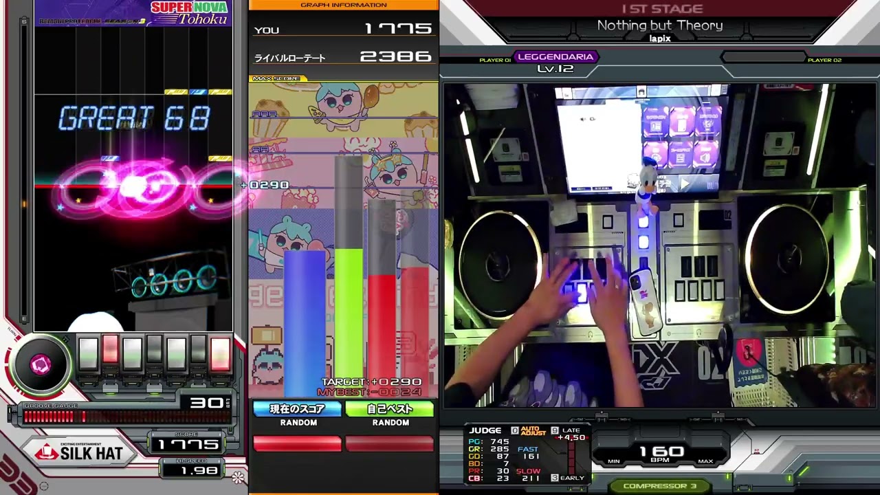 【beatmania IIDX】Nothing but Theory / lapix
