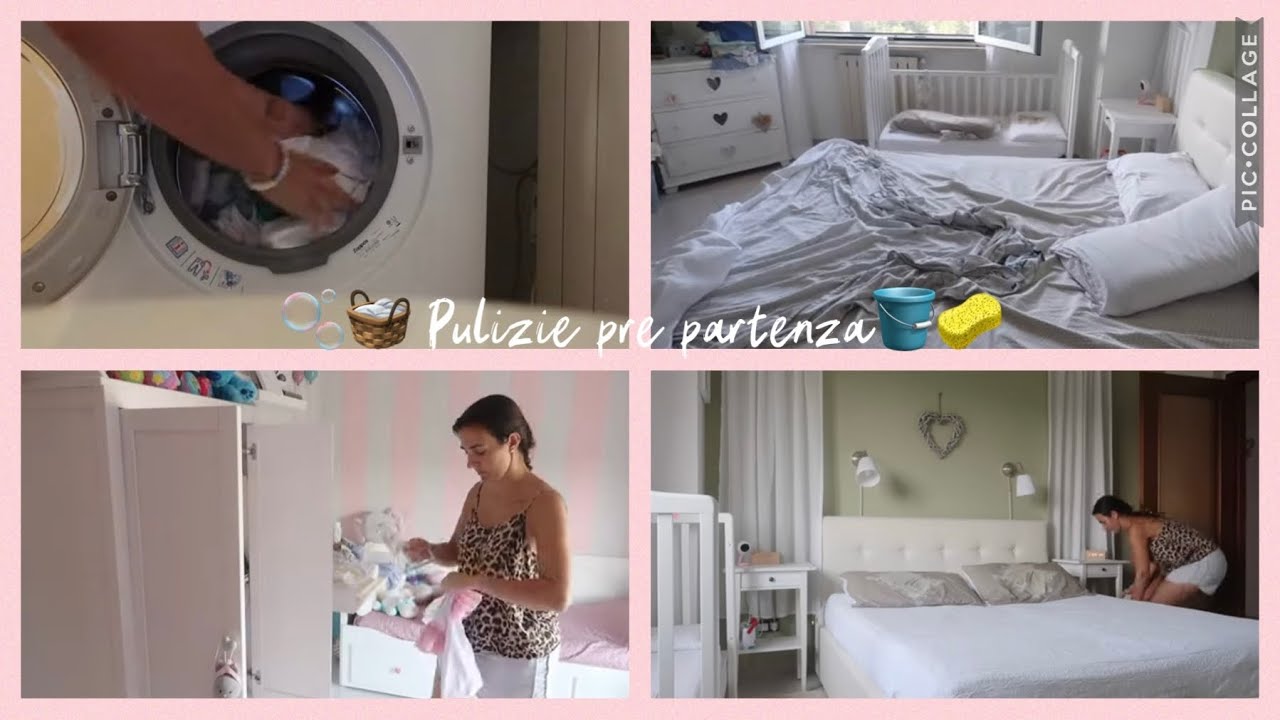 PULIZIE DI CASA PRE PARTENZA 🫧🧺