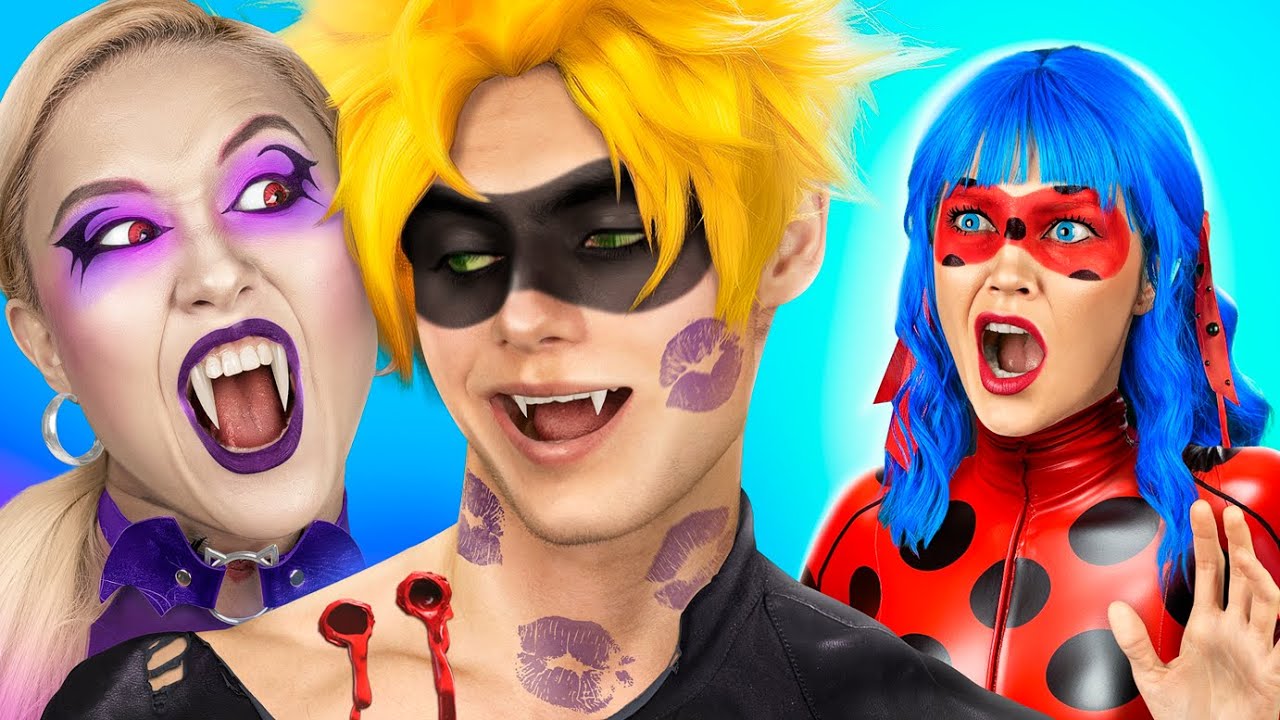Vampir Menculik Pacar Ladybug! Vampir Dan Cat Noir Sekarang Menjadi Pasangan!