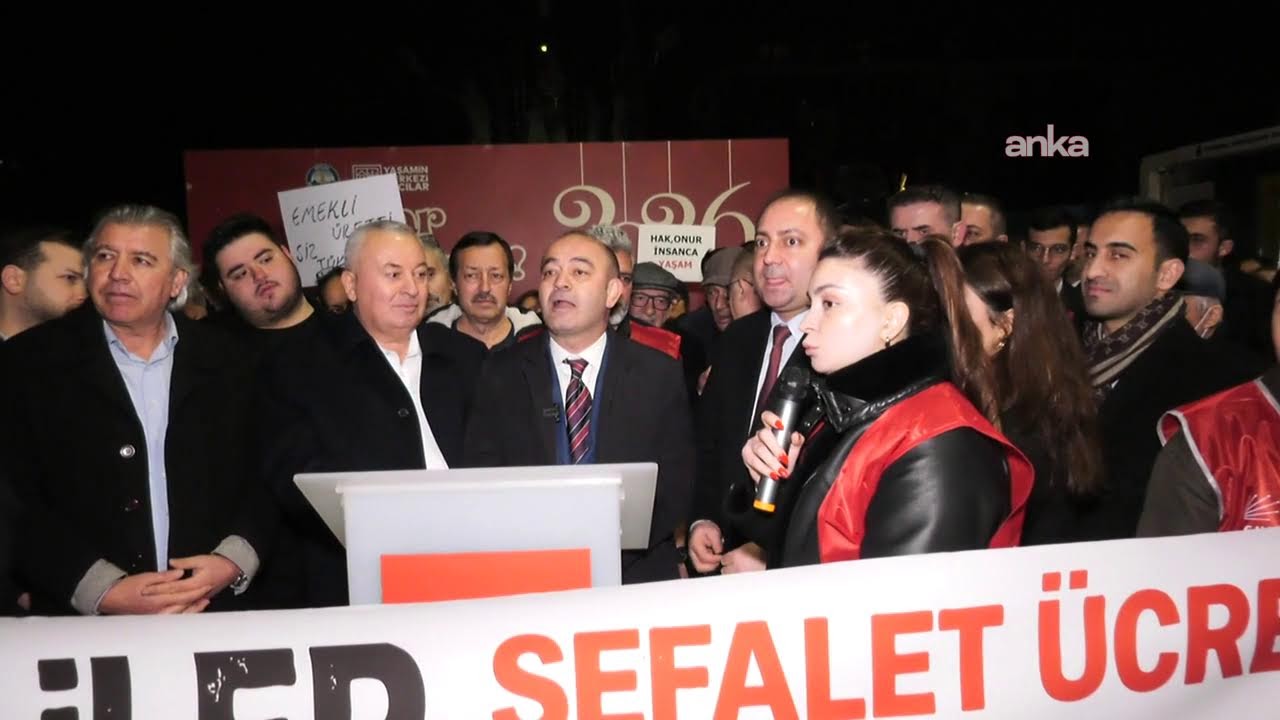 CHP’den Avcılar’da emekliler için yürüyüş #Canlı