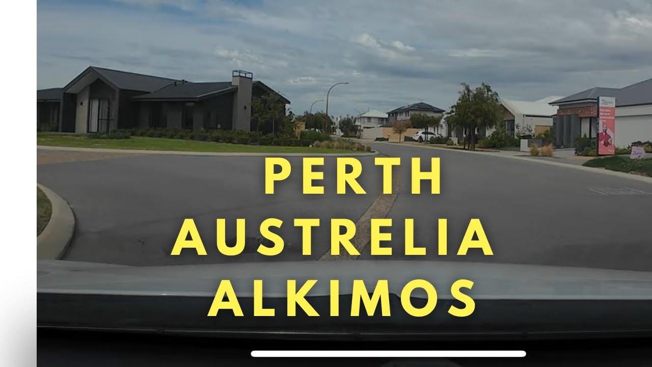Driving from Alkimos to Perth City, Western Australia | 4K Scenic Drive |