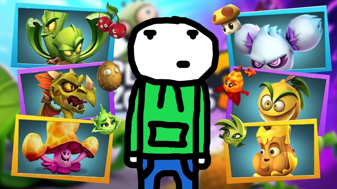 Ranking EVERY Plant Design in Plants vs Zombies 3