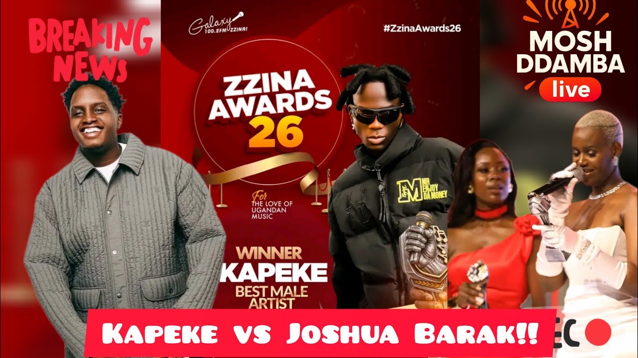 Zzinna Awards, Ddala @badboykapeke ne @ItsJoshuaBaraka Ani abadde ayina okutwala award ya best male?