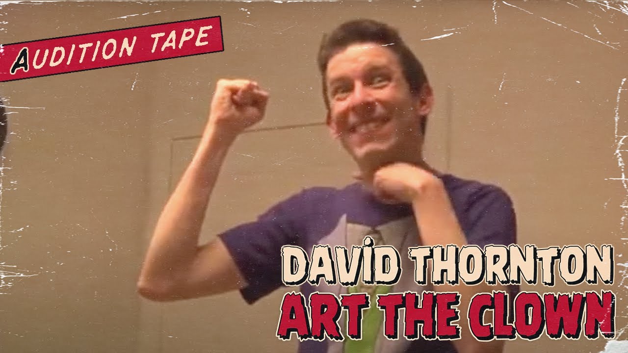 David Howard Thornton, audition tape for Art the clown. Terrifier. @morotaka79