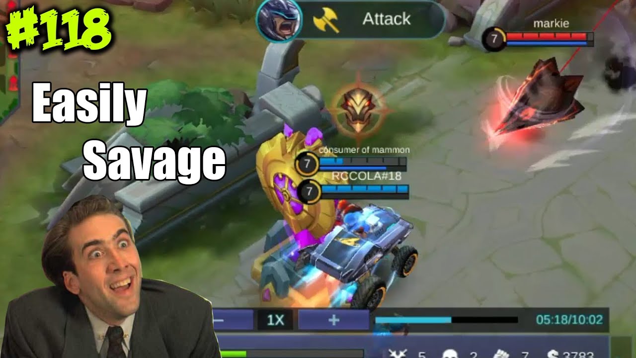 Mobile Legends WTF | Funny Moments Episode 118: Easily Savage