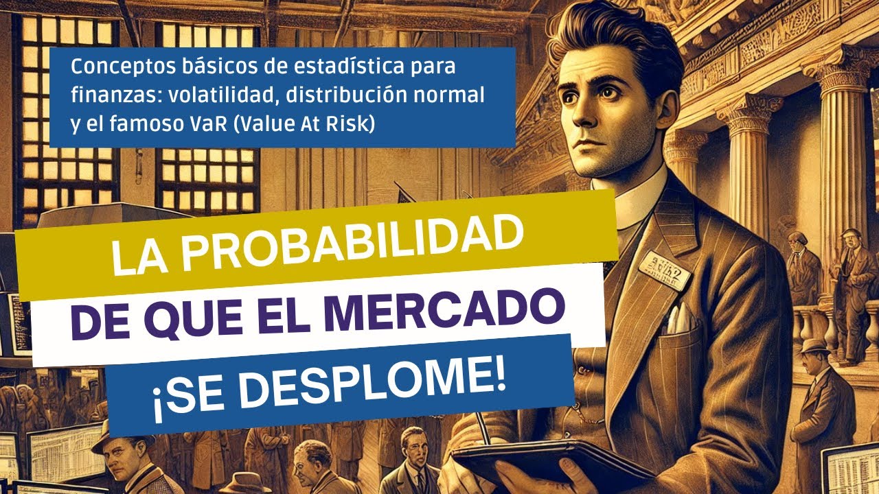 📉 Las probabilidades de que el mercado se desplome | Estadística básica en la Bolsa