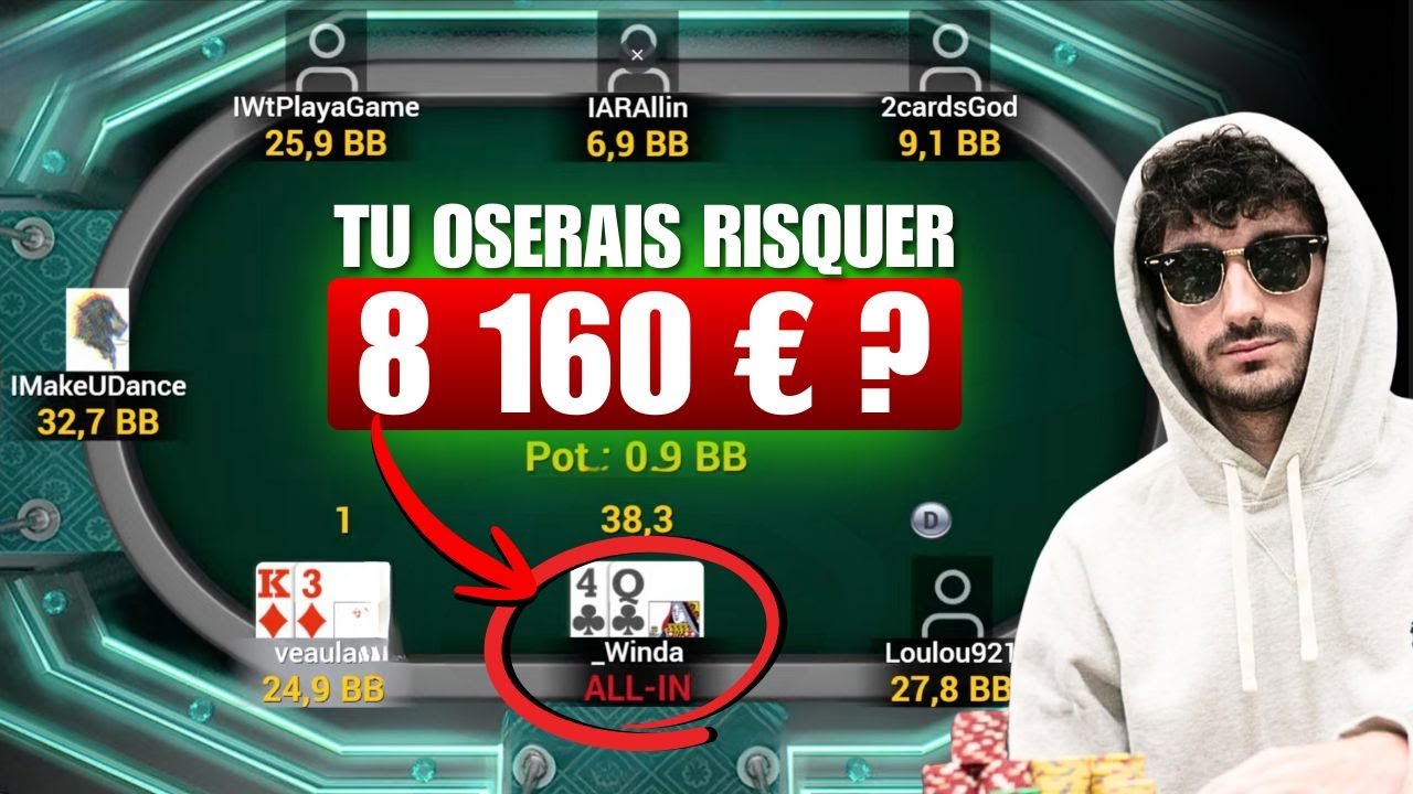 TABLE FINALE 31 000 &euro; &ndash; ERREUR &Agrave; 8 100 &euro; OU COUP DE MA&Icirc;TRE ?! (Winamax HIGH ROLLER)